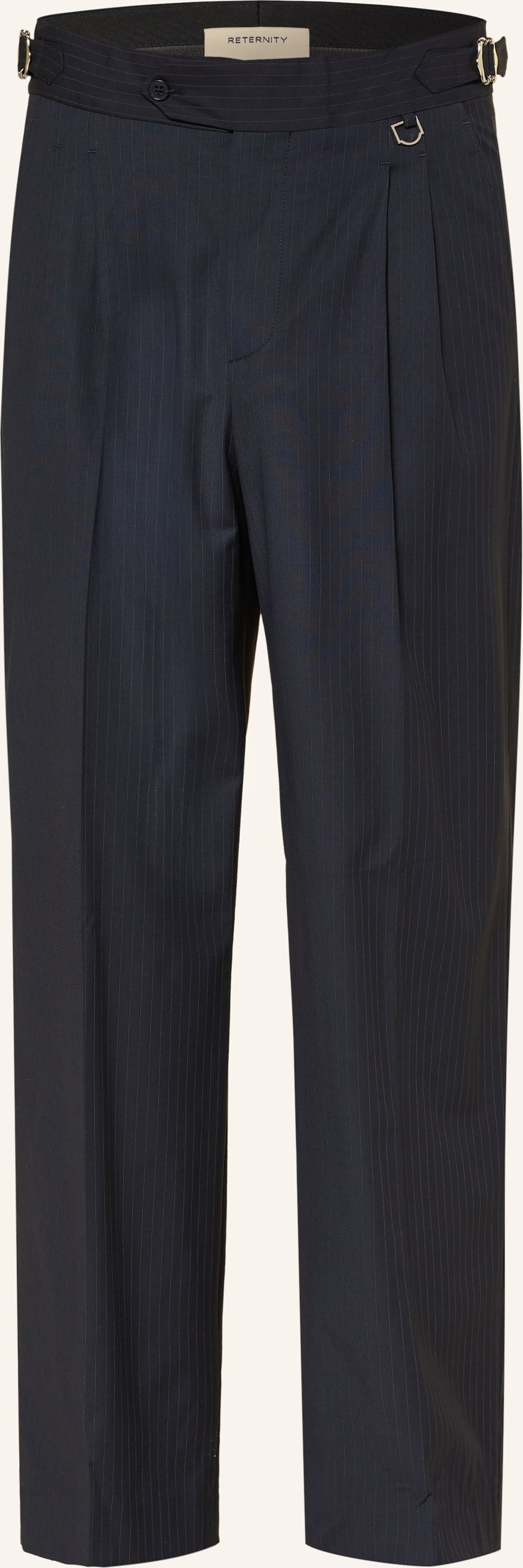 Reternity Anzughose Baggy Fit blau