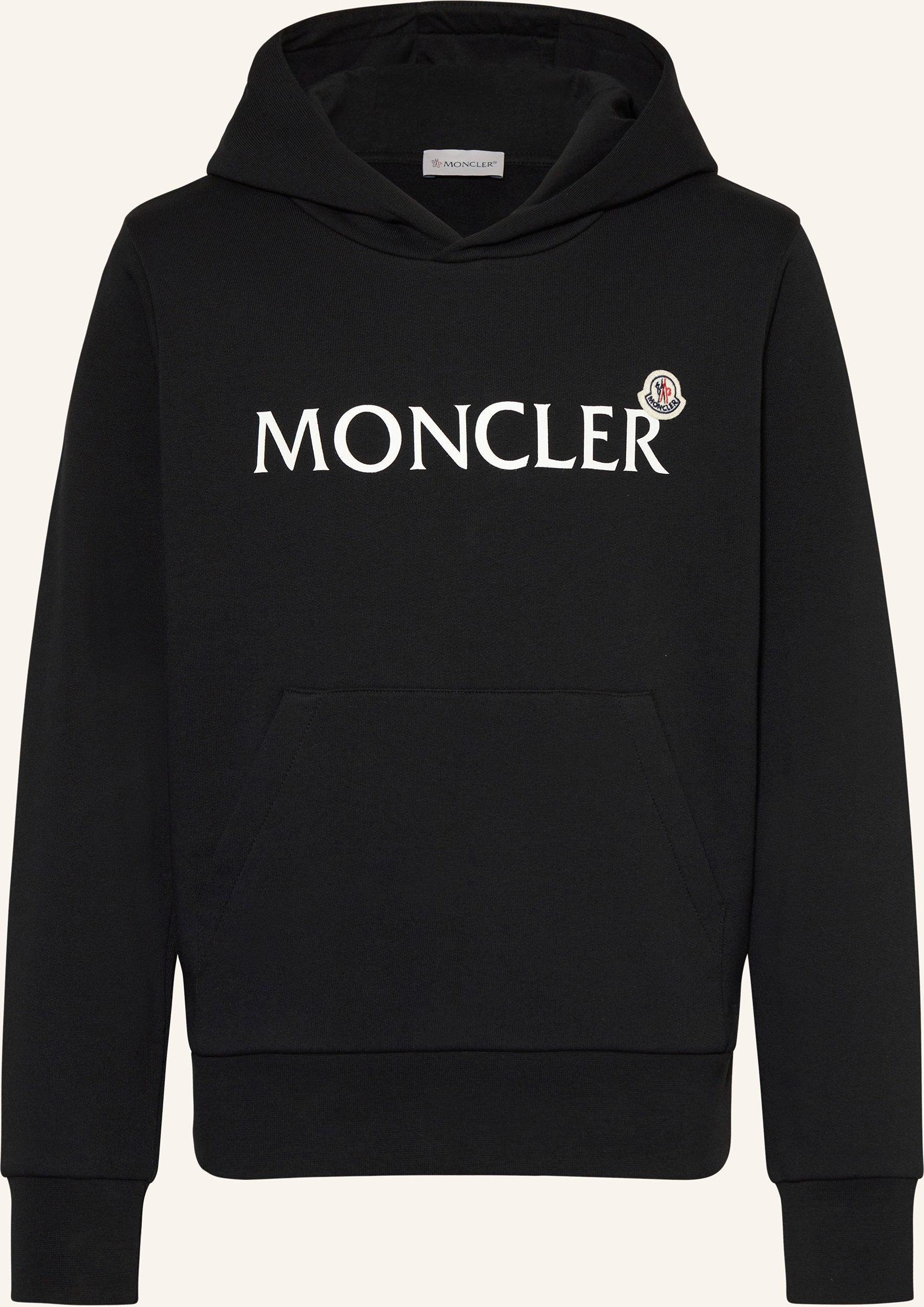Moncler Enfant Hoodie schwarz