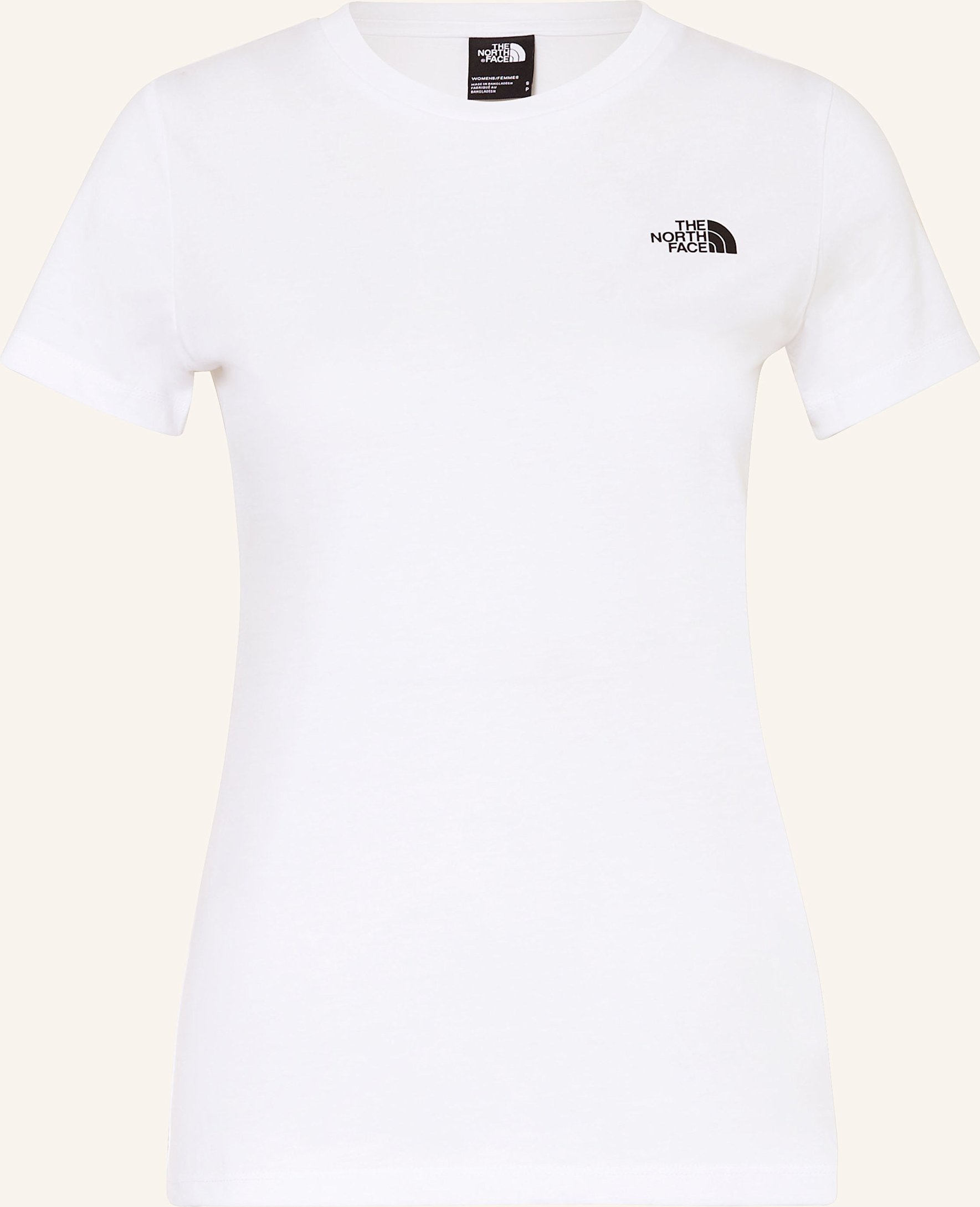 The North Face T-Shirt Simple Dome weiss