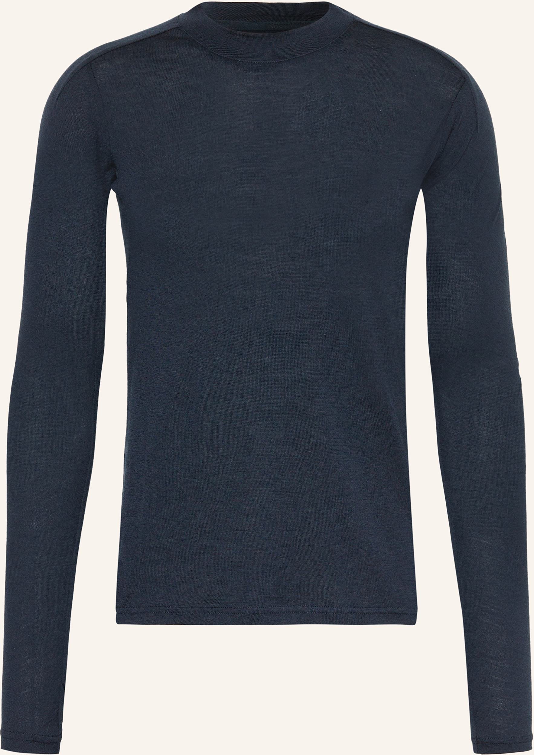 Knowledgecotton Apparel Longsleeve Cleaver blau