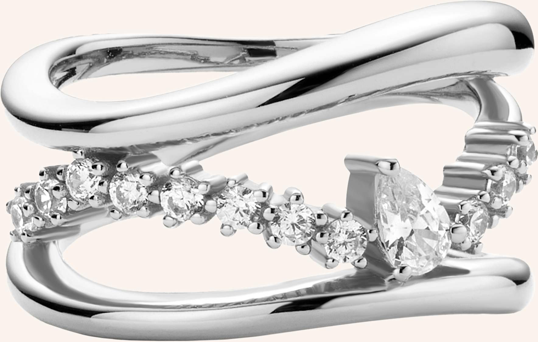 Ania Haie Ring Aus 925er Sterlingsilber silber