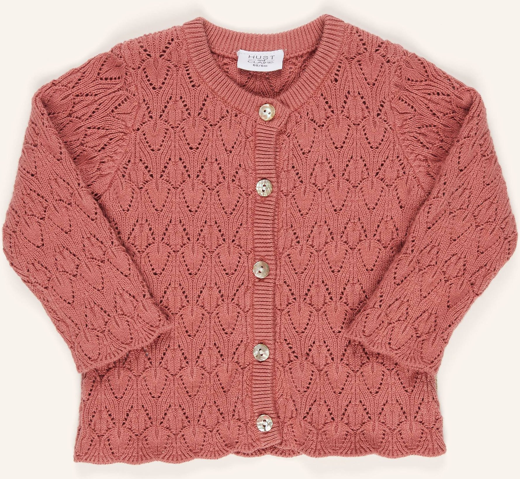 Hust And Claire Strickjacke Hccilja rosa