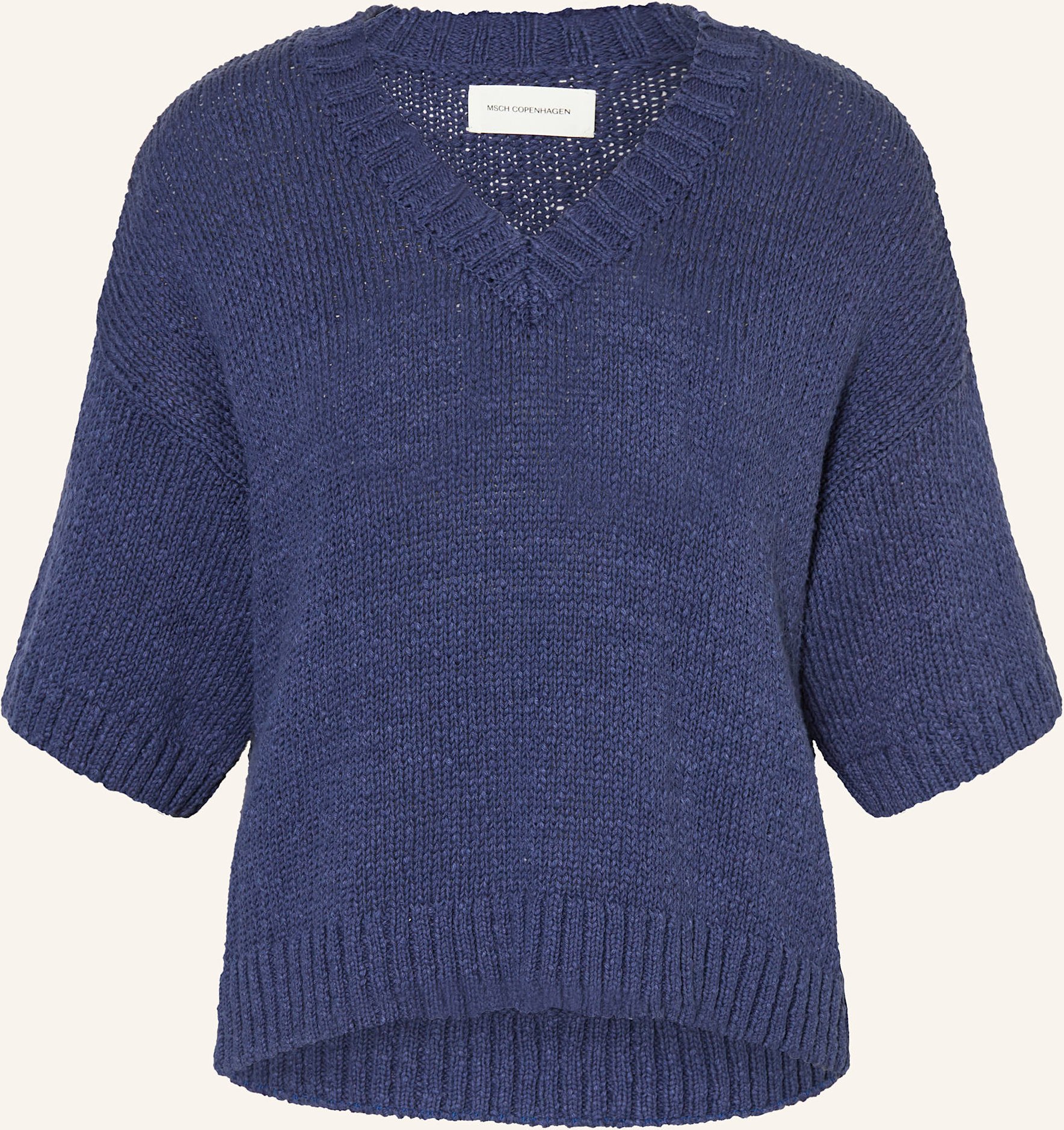 Thumbnail - Msch Copenhagen Strickshirt Mschhannalie blau