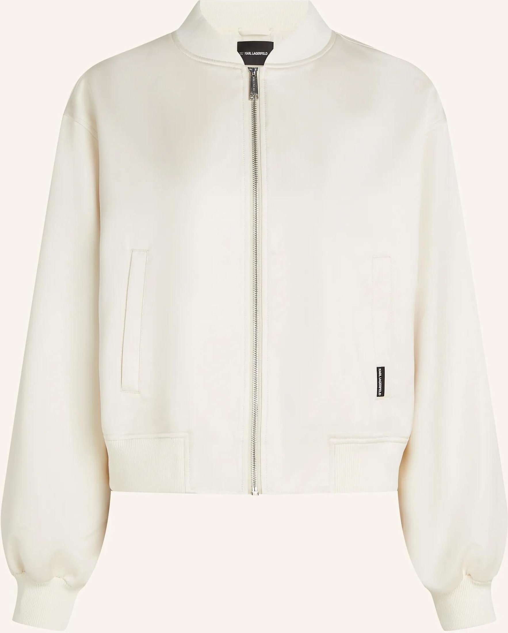 Karl Lagerfeld Bomberjacke beige