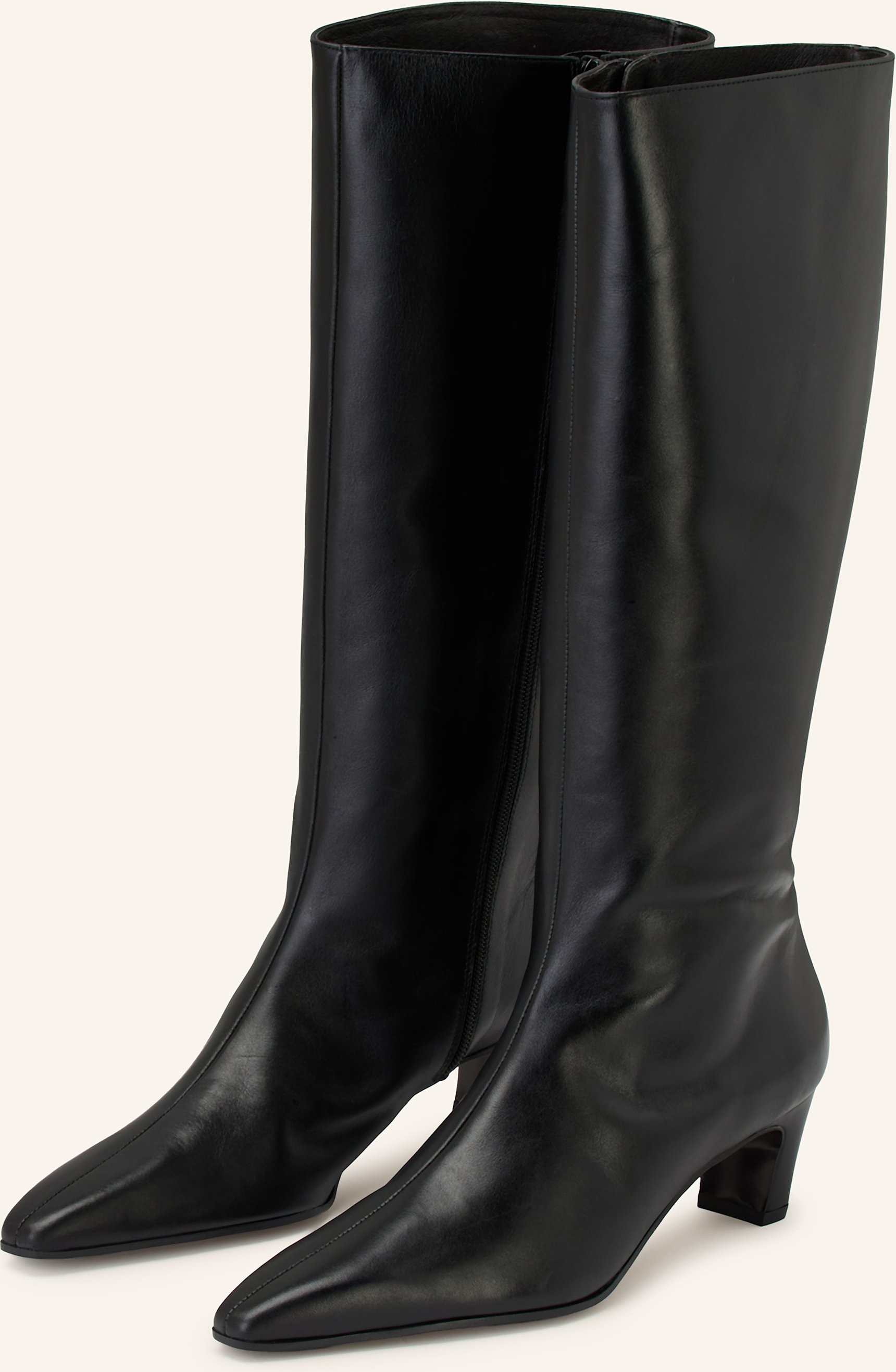 Zinda Stiefel Foulard schwarz