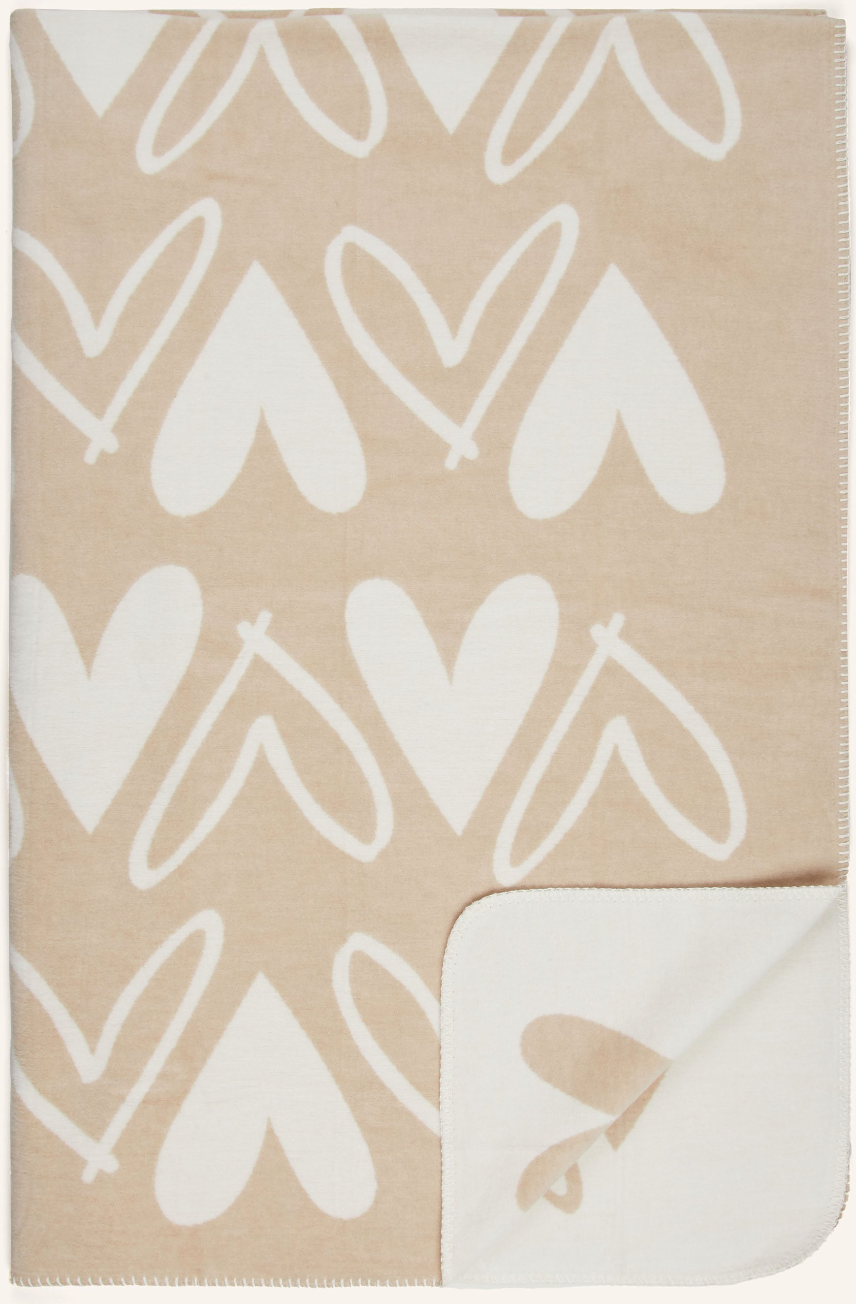 Pad Plaid Heart beige