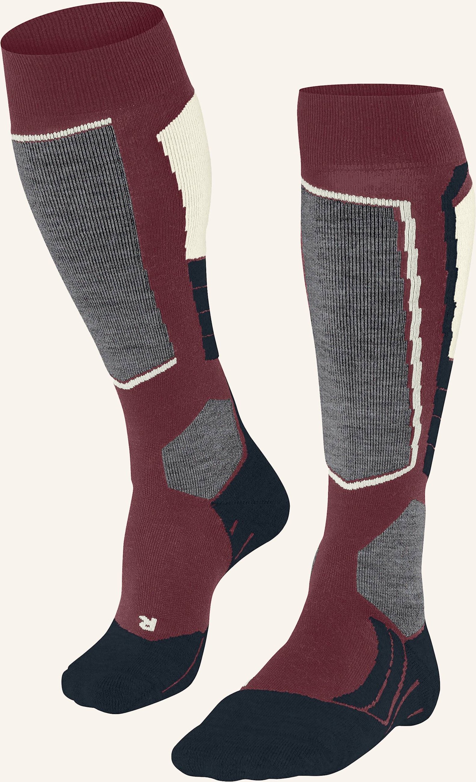 Thumbnail - Falke Skisocken sk2 rot