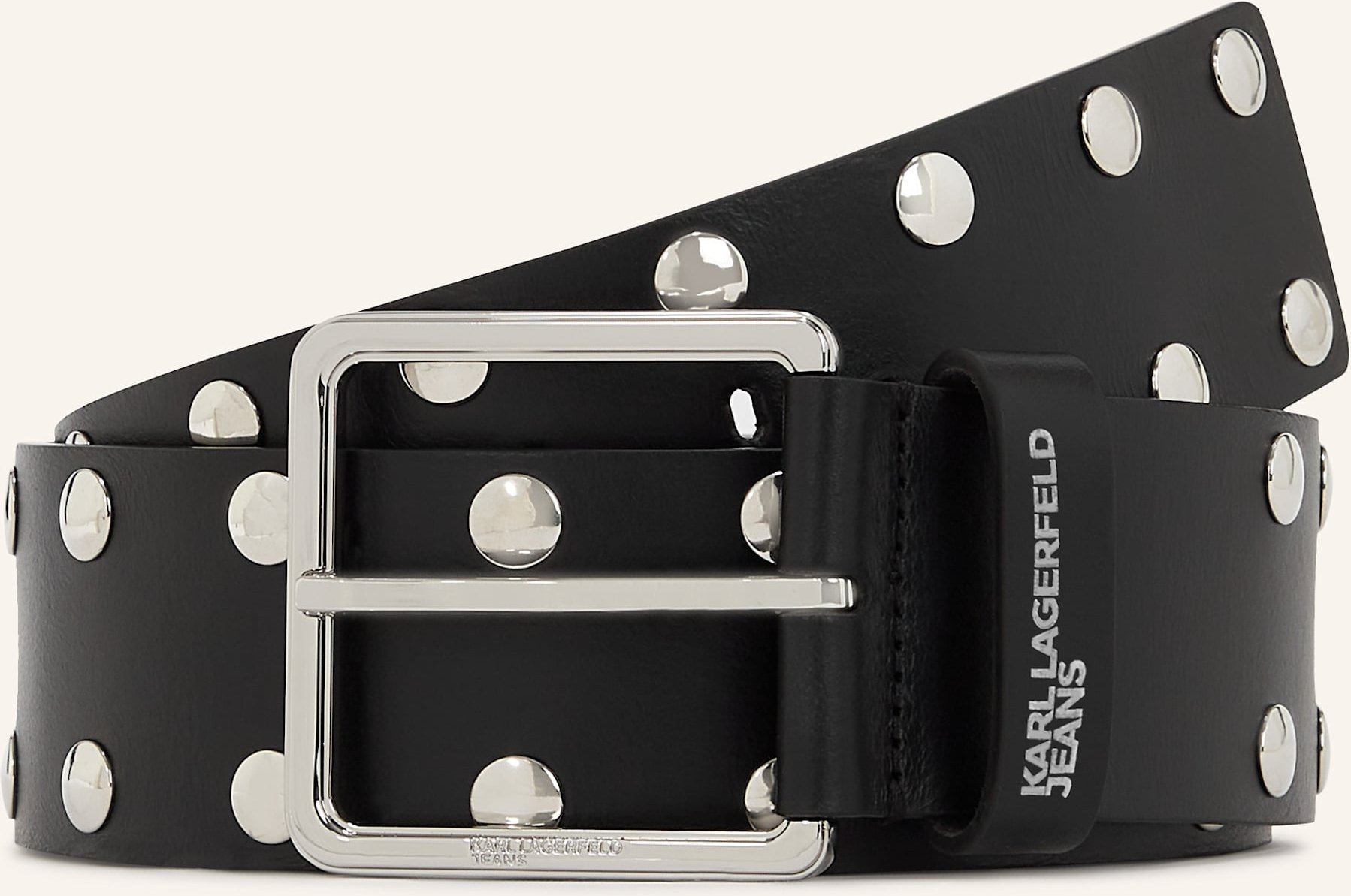 Karl Lagerfeld Jeans Gürtel schwarz