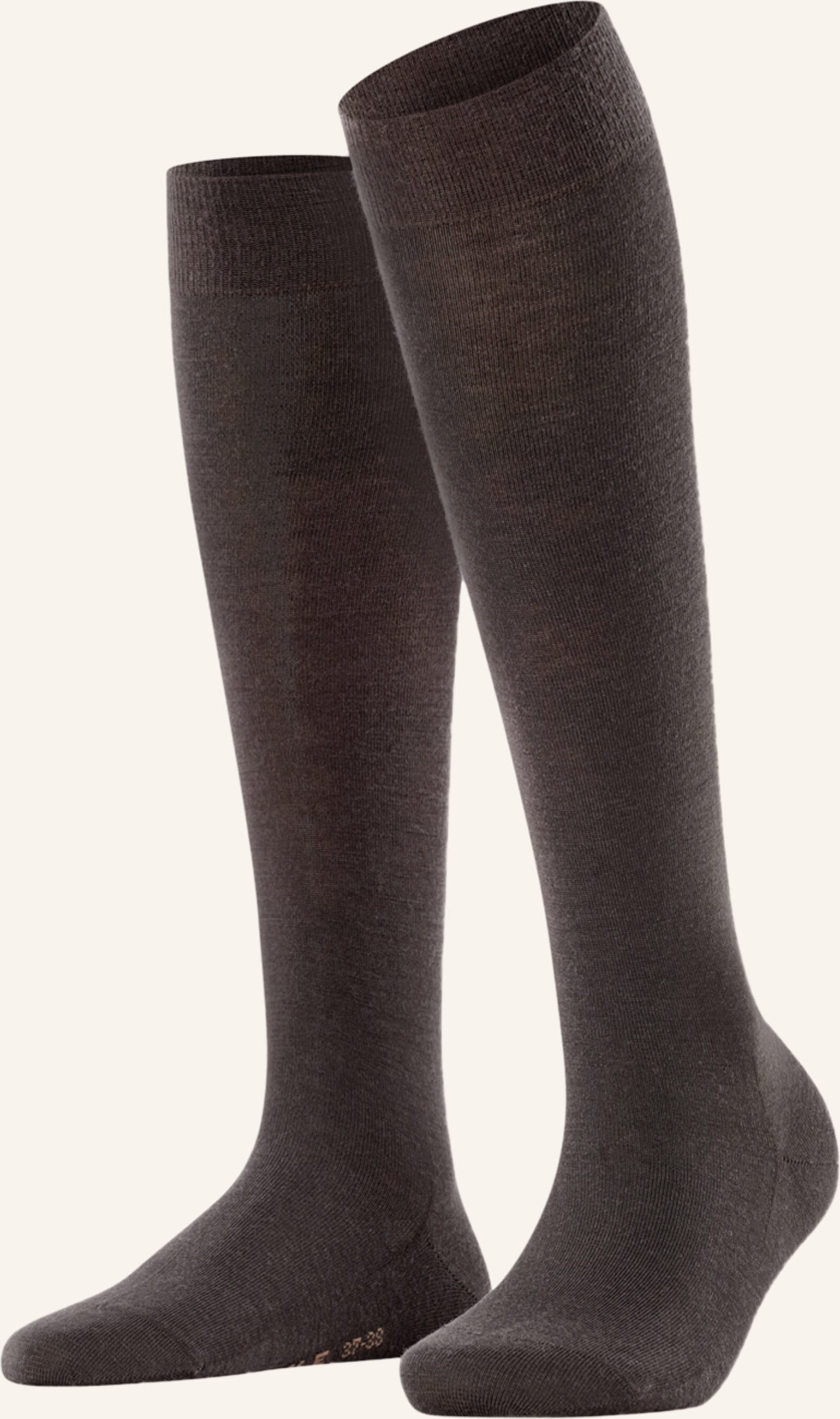 Thumbnail - Falke Kniestrümpfe Softmerino Mit Merinowolle braun