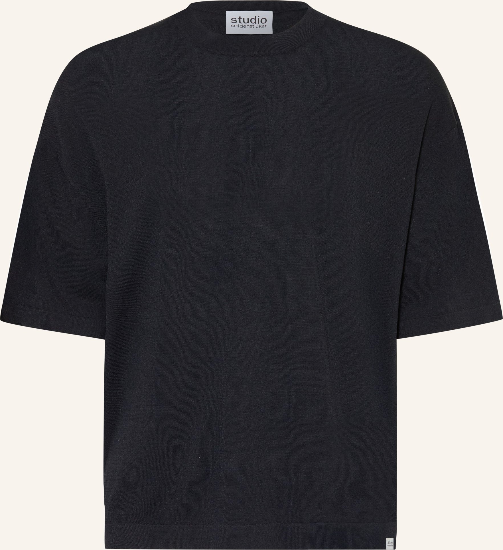 Studio Seidensticker Strickshirt schwarz
