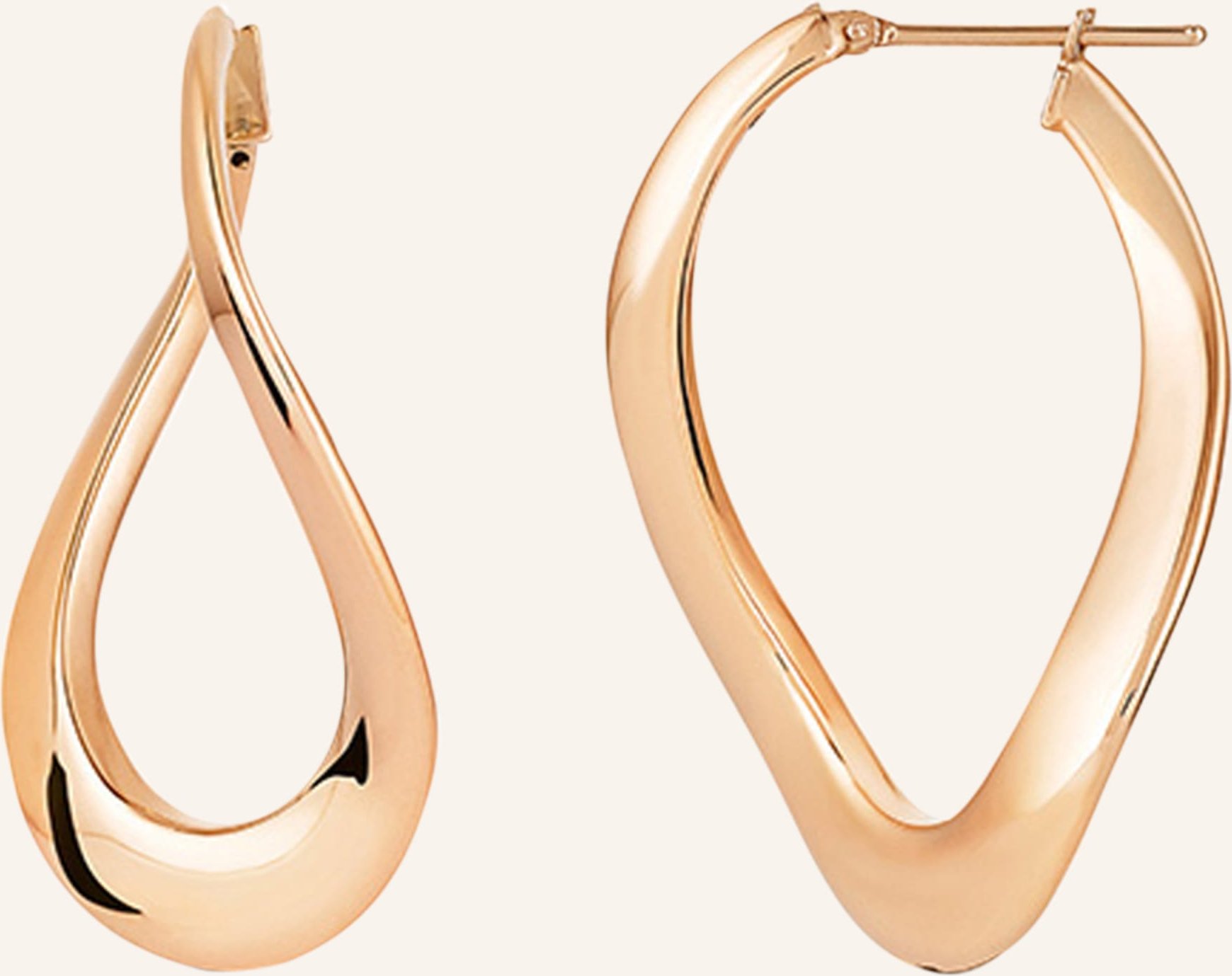 Wempe Fine Jewelry Creolen Twist rosegold