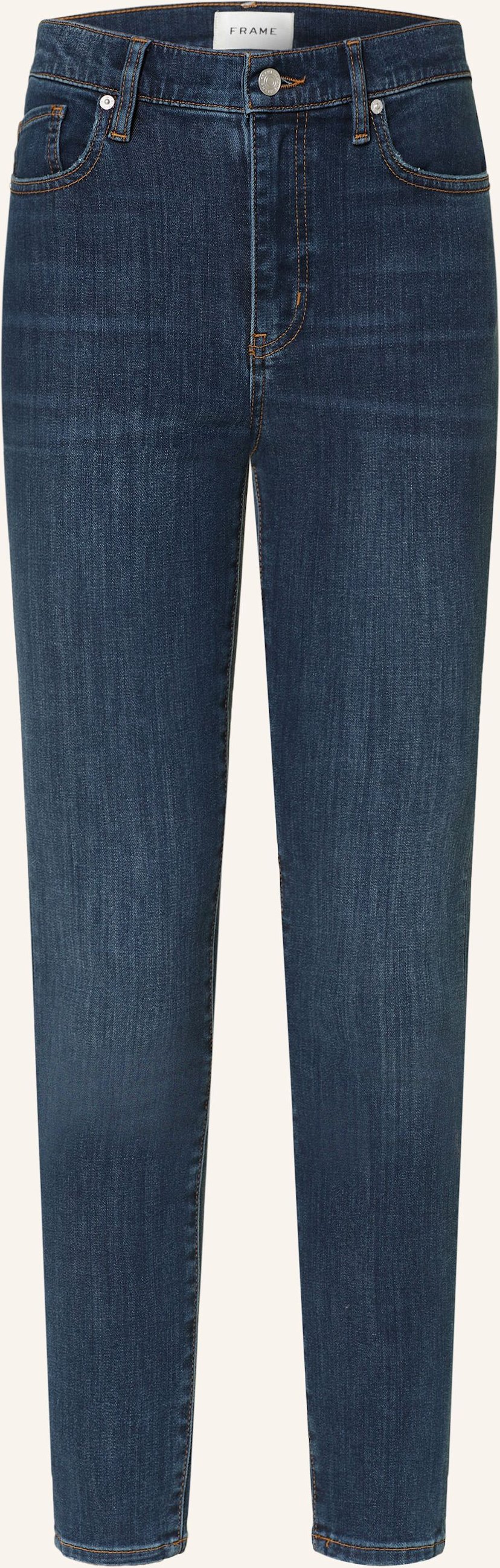Frame Skinny Jeans Le High Skinny blau