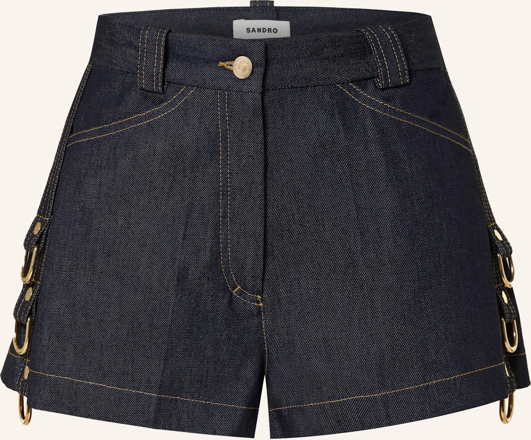 Sandro Jeansshorts blau