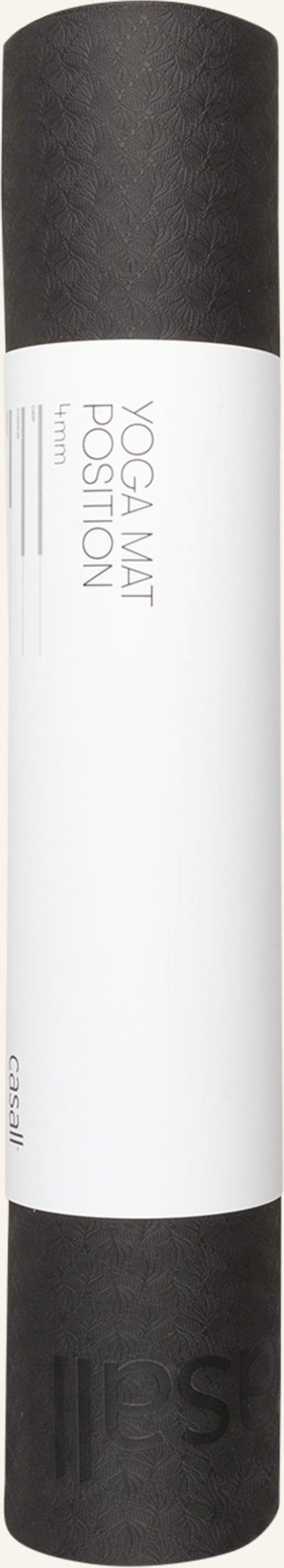 Casall Yogamatte Position schwarz