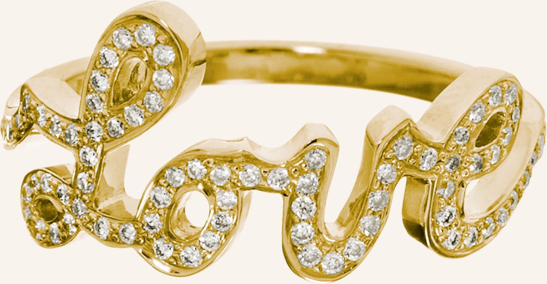 Cada Ring Love gold