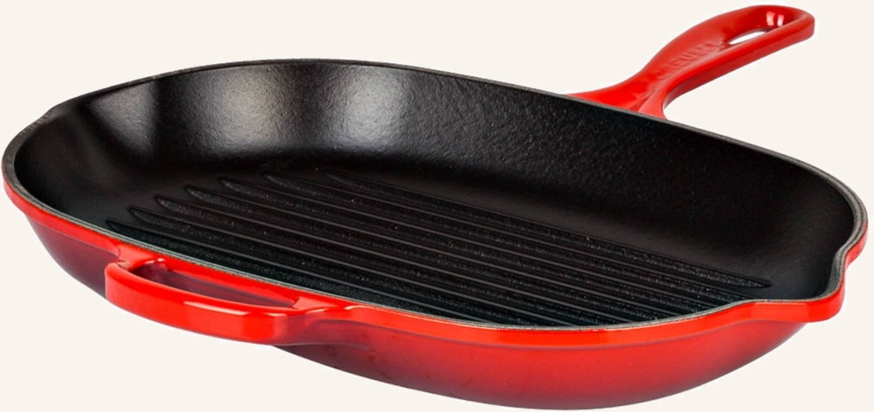 Thumbnail - Le Creuset Grillpfanne Signature rot