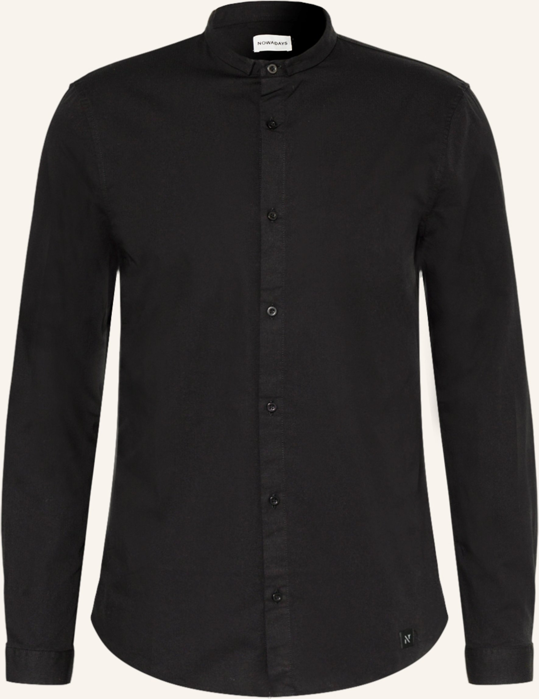 Thumbnail - Nowadays Hemd Slim Fit grau