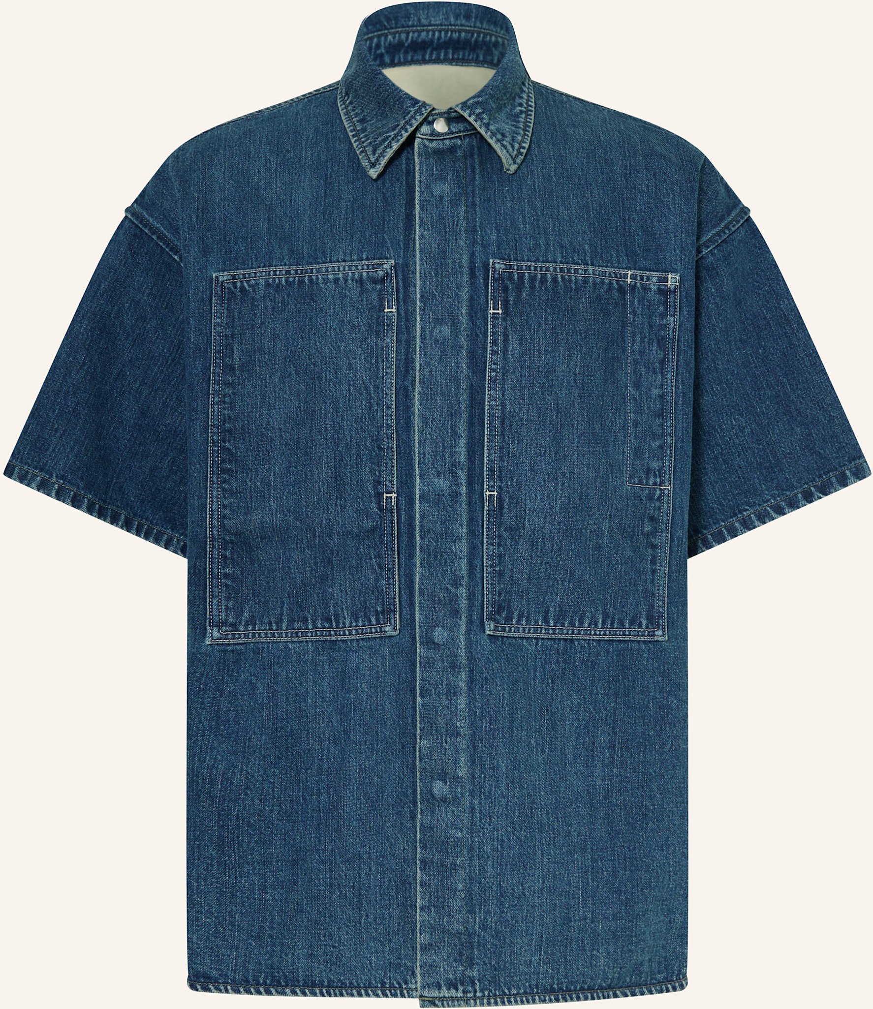 Jil Sander Jeans-Overjacket blau