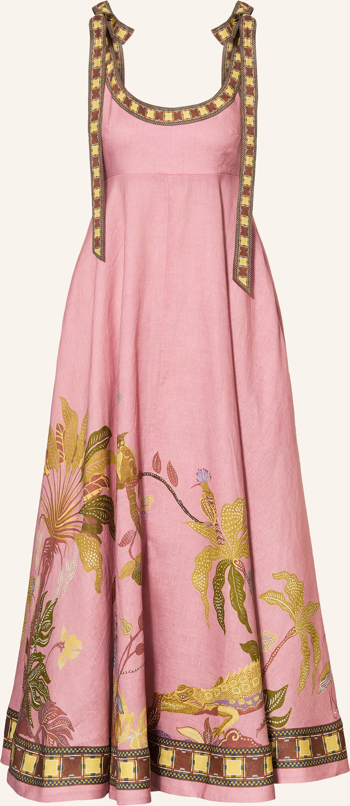 Alémais Leinenkleid Zuri rosa