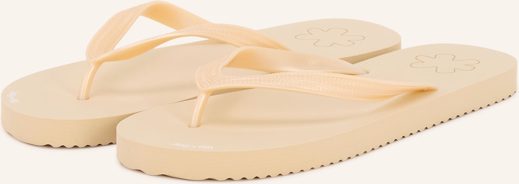 Flip*Flop Zehentrenner Originals Metallic beige