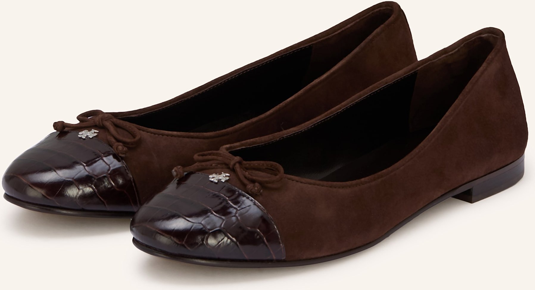 Tory Burch Ballerinas braun