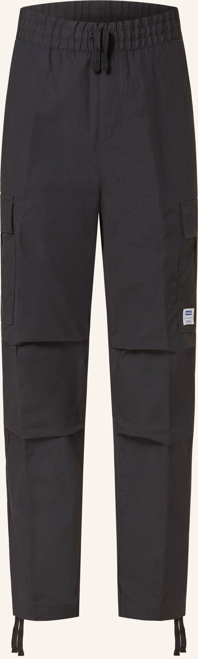 Hugo Blue Cargohose Gadic schwarz