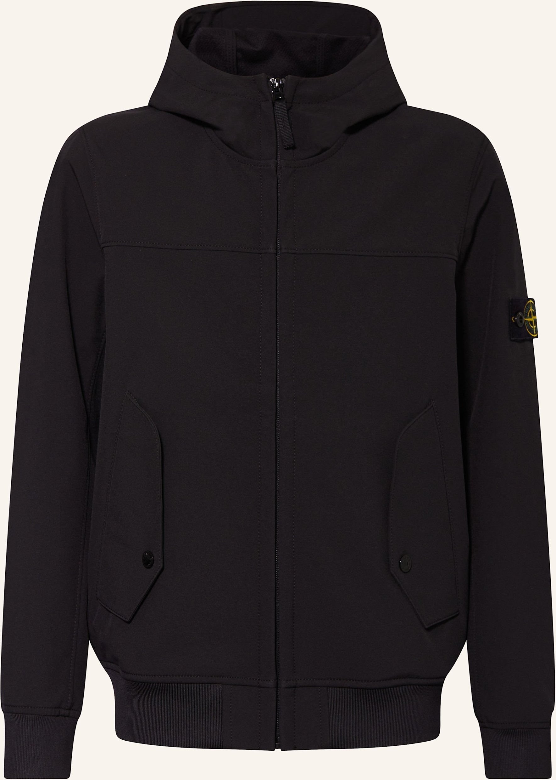 Stone Island Junior Jacke schwarz
