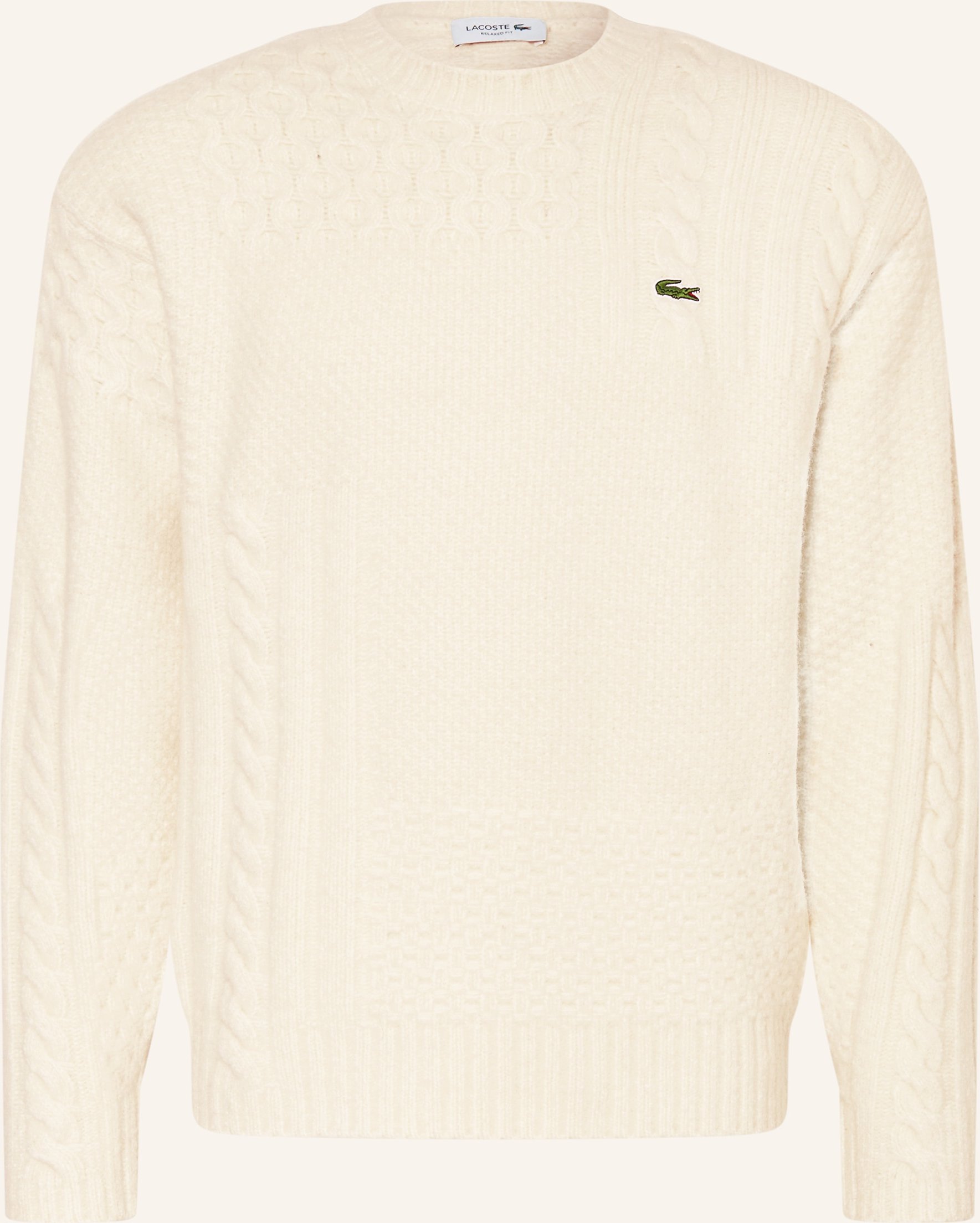 Lacoste Pullover weiss