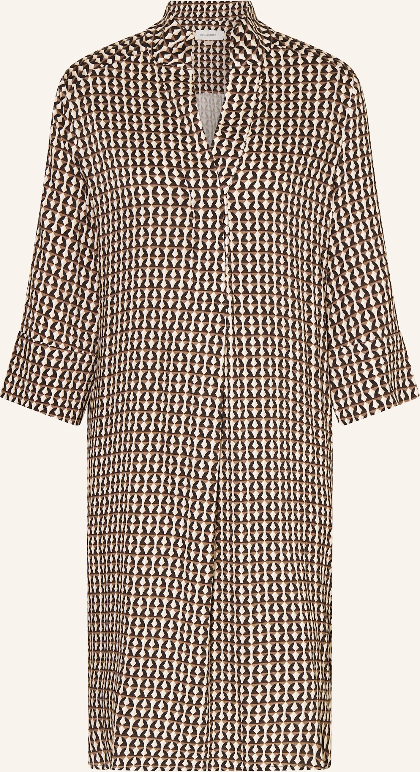 Dea Kudibal Kleid Kamillesdea Mit 3/4-Arm braun