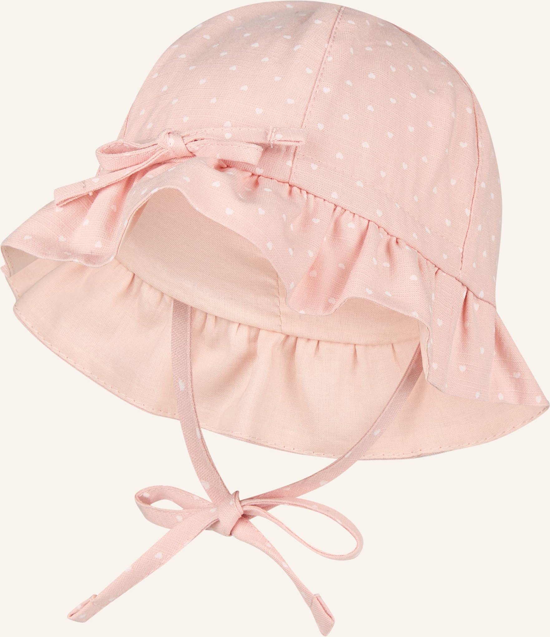 Sterntaler Hut Kleine Herzen pink