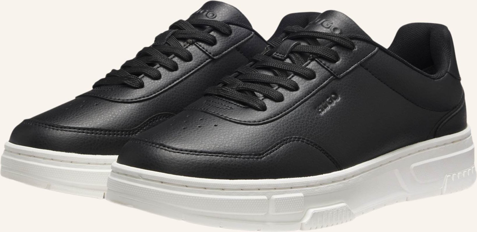 Thumbnail - Hugo Sneaker Yarrow_Tenn_Grpu schwarz