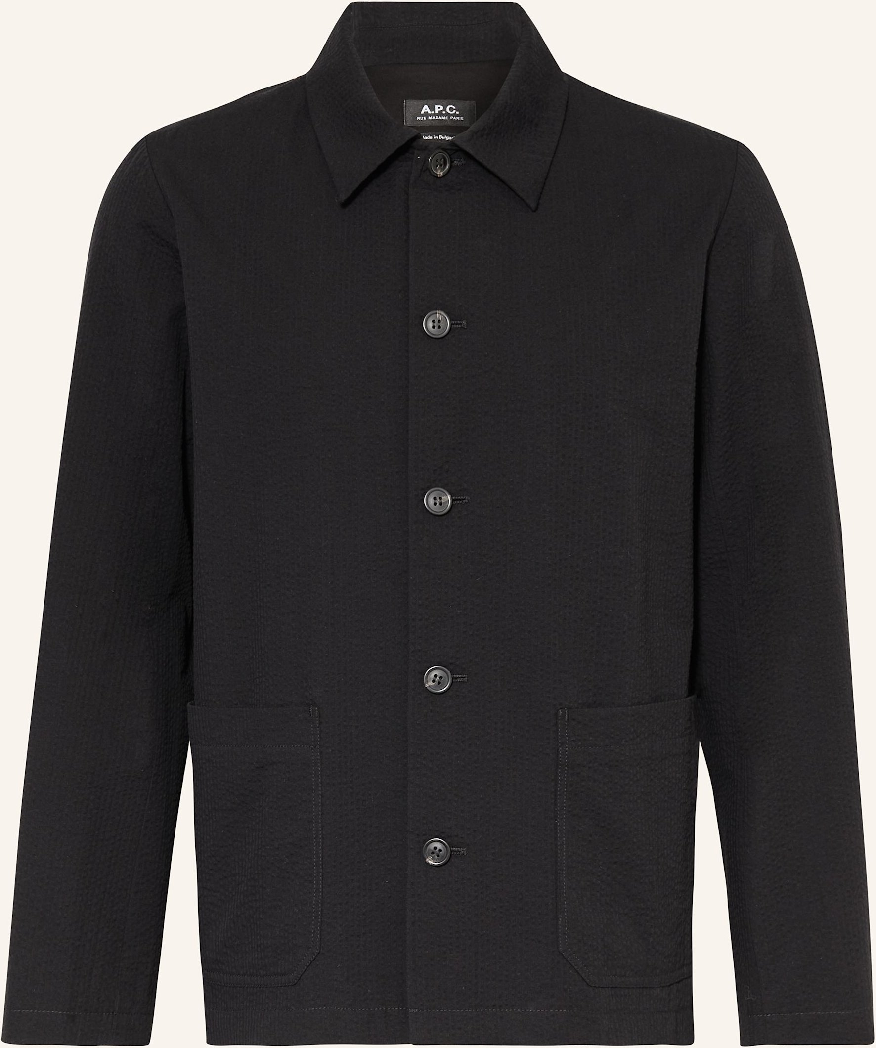 Thumbnail - A.P.C. Overjacket schwarz