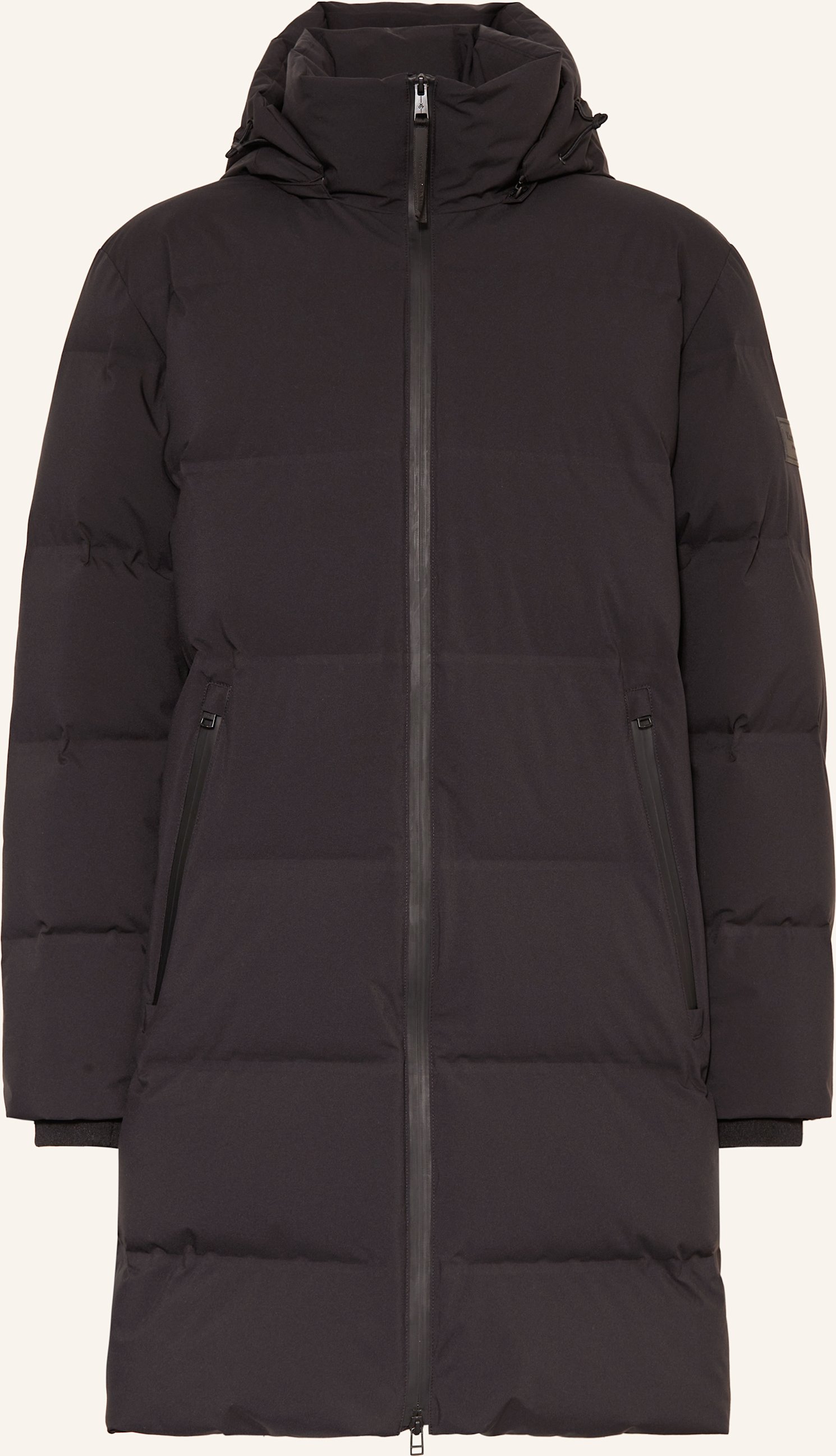 Marc O'polo Daunenmantel Mit Abnehmbarer Kapuze schwarz