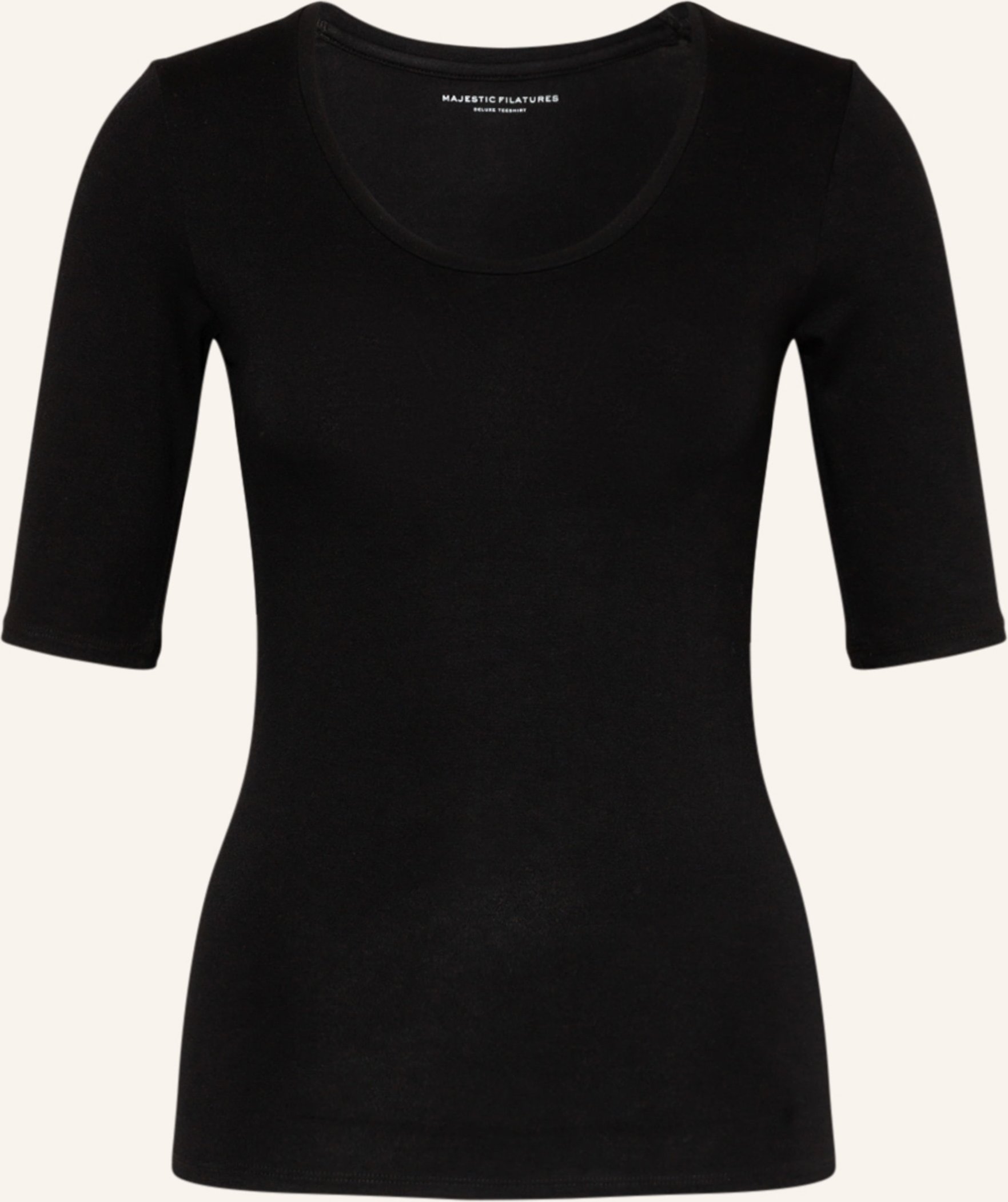 Majestic Filatures T-Shirt schwarz