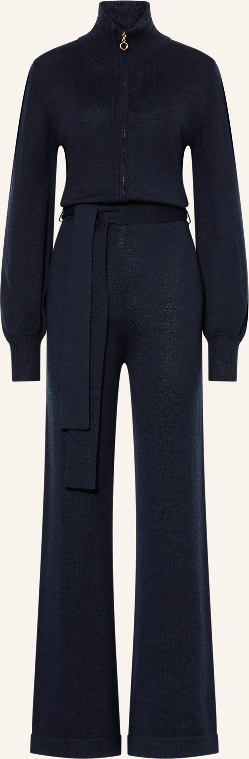 We Norwegians Jumpsuit Aus Merinowolle blau