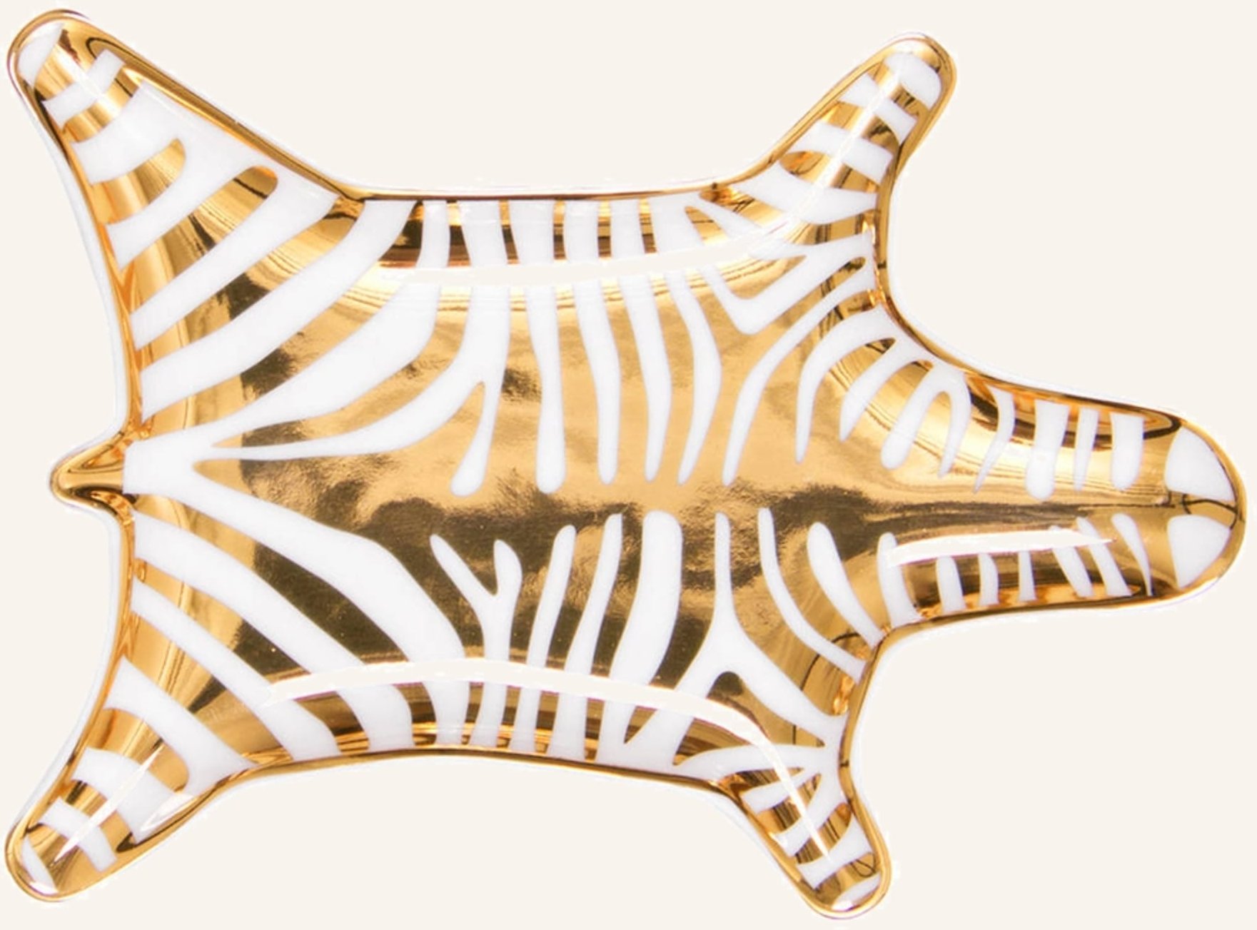 Jonathan Adler Schale Zebra gold