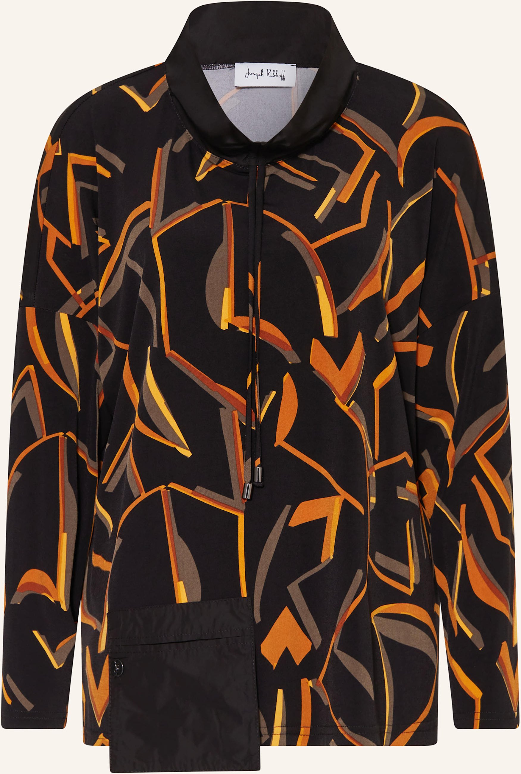 Joseph Ribkoff Longsleeve Im Materialmix schwarz