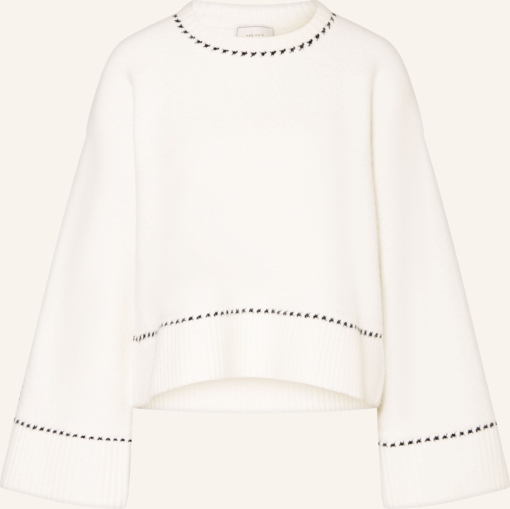 Neo Noir Pullover Roeme weiss