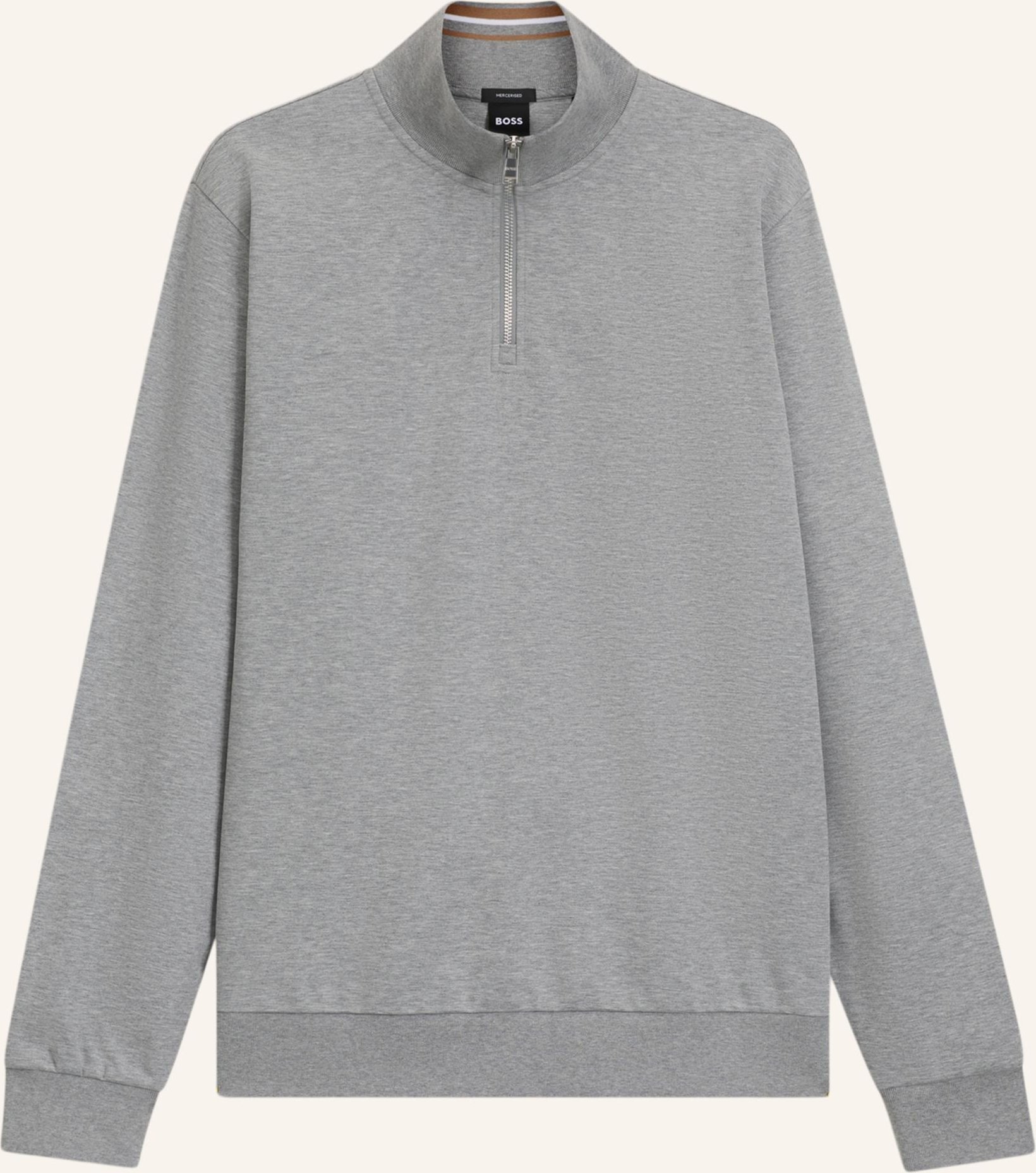Thumbnail - Boss Sweatshirt H-Stimmann 109 Regular Fit silber