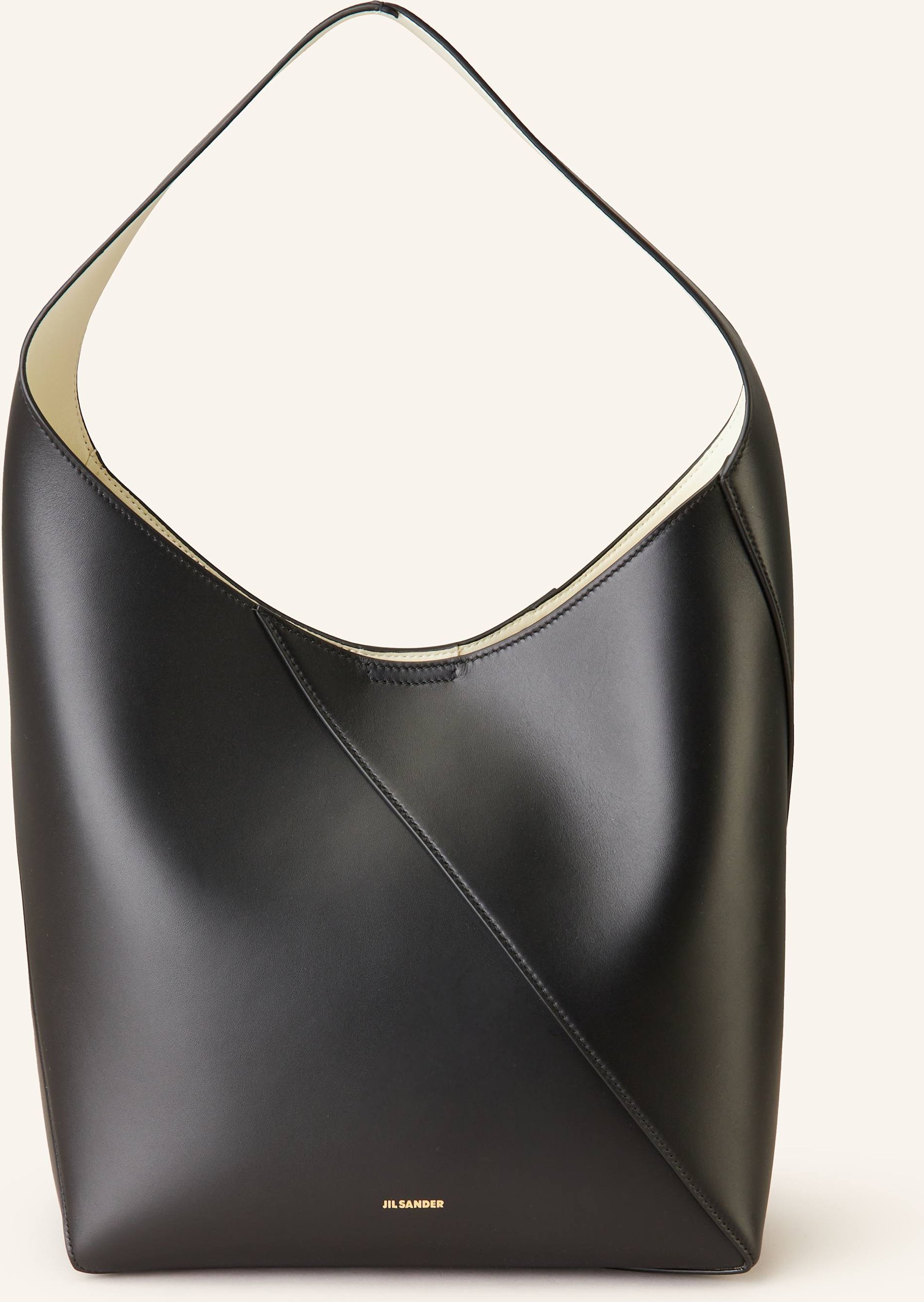 Thumbnail - Jil Sander Beuteltasche Vertigo Medium schwarz
