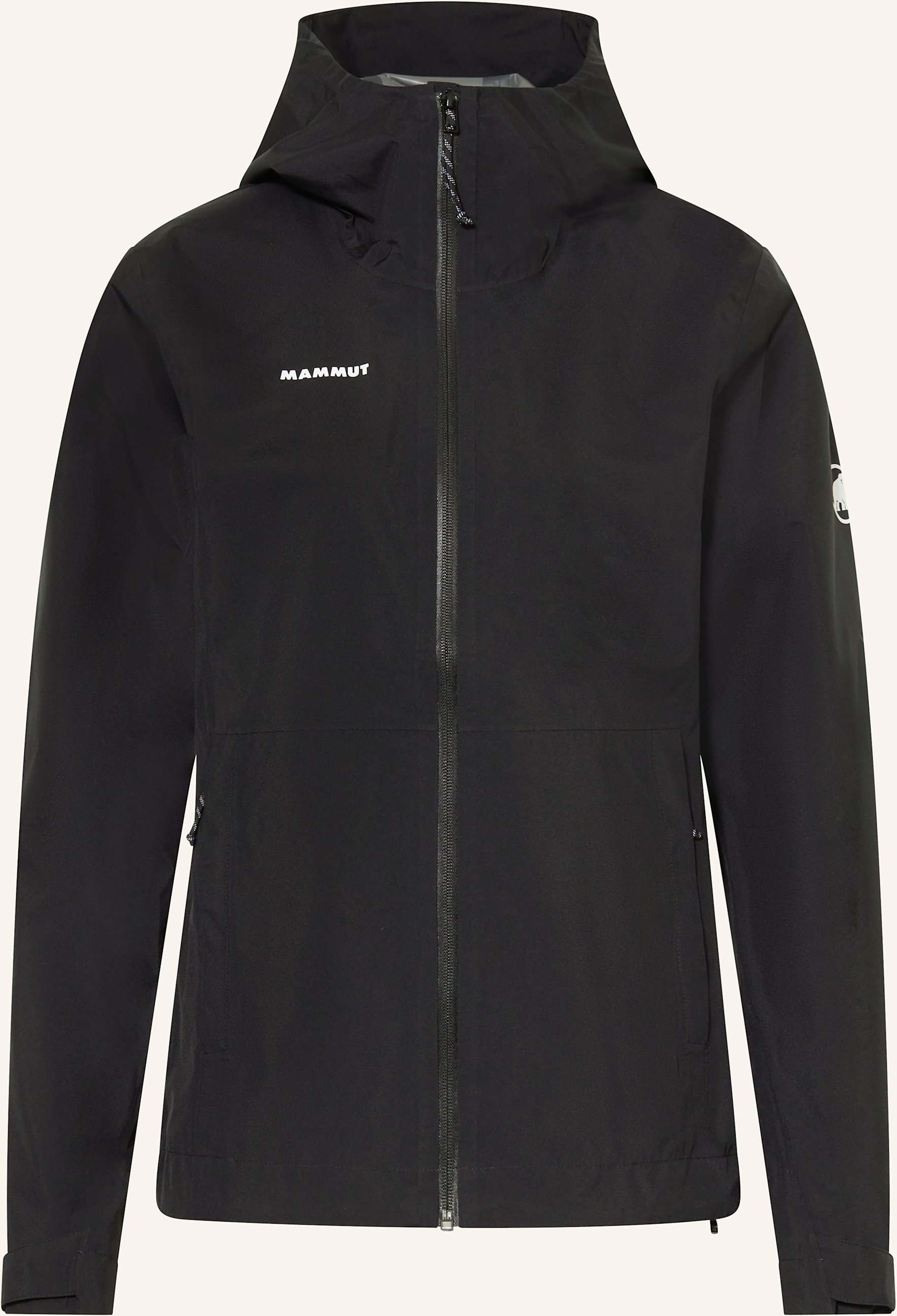 Thumbnail - Mammut Hardshell-Jacke Linard Light Hs Hooded schwarz