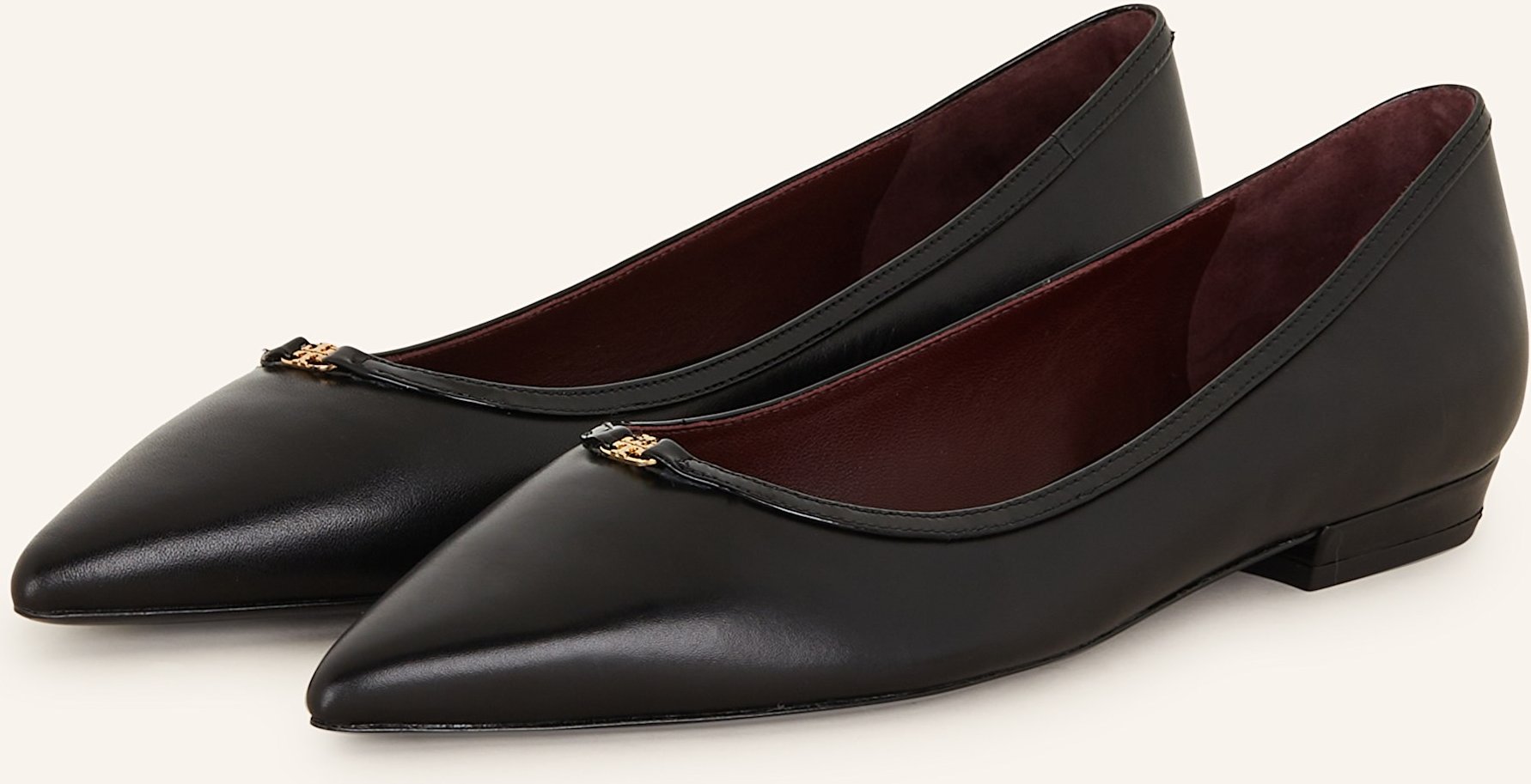 Tory Burch Ballerinas schwarz
