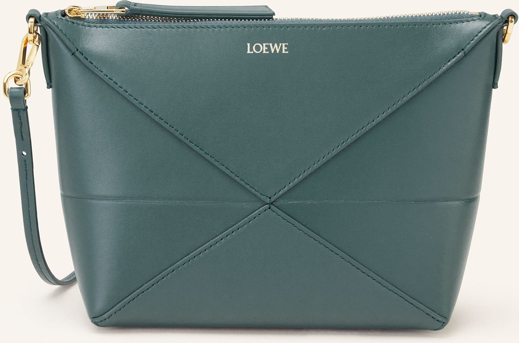 Loewe Pouch Puzzle Fold gruen