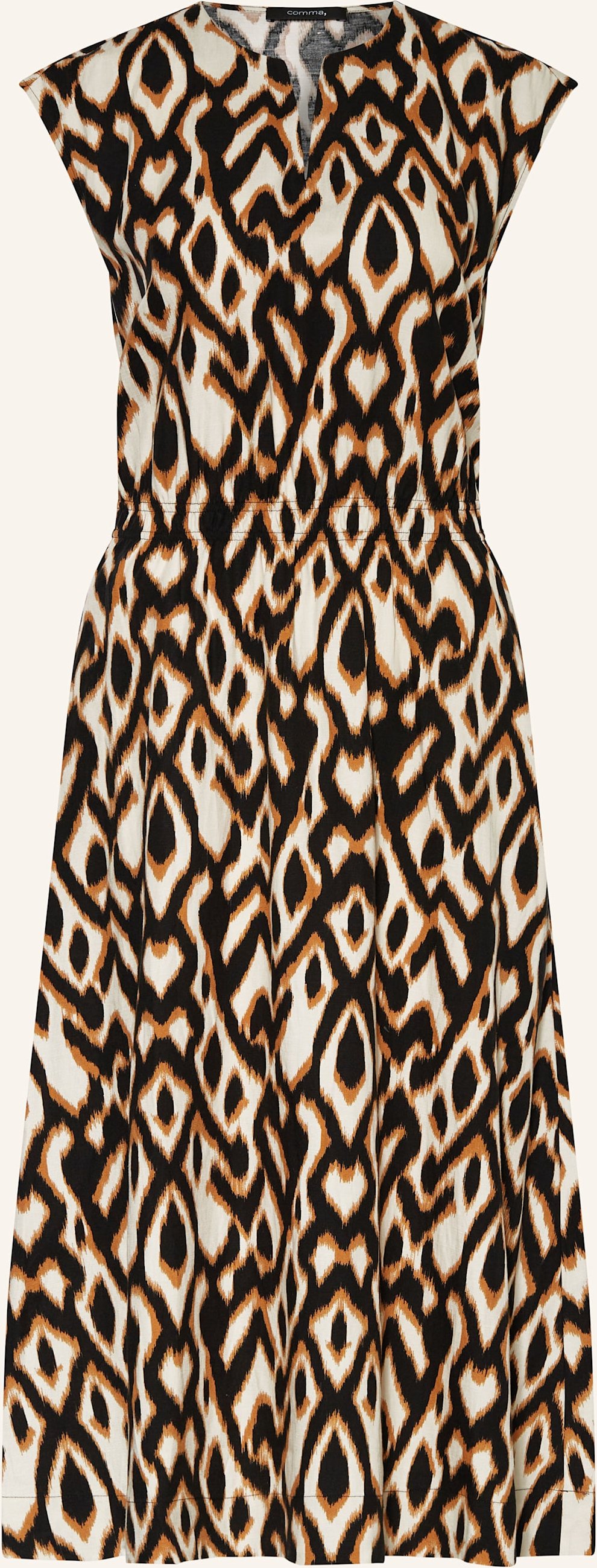 Comma Kleid braun