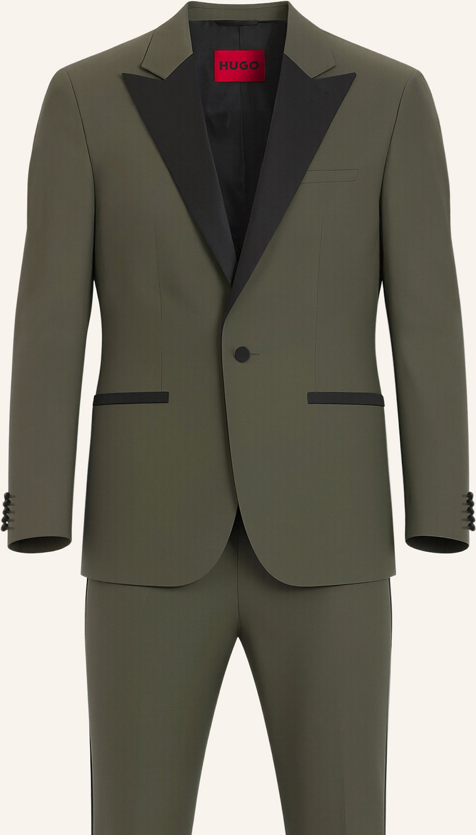 Hugo Business Anzug Karl-Teagan253E1X Modern Fit gruen