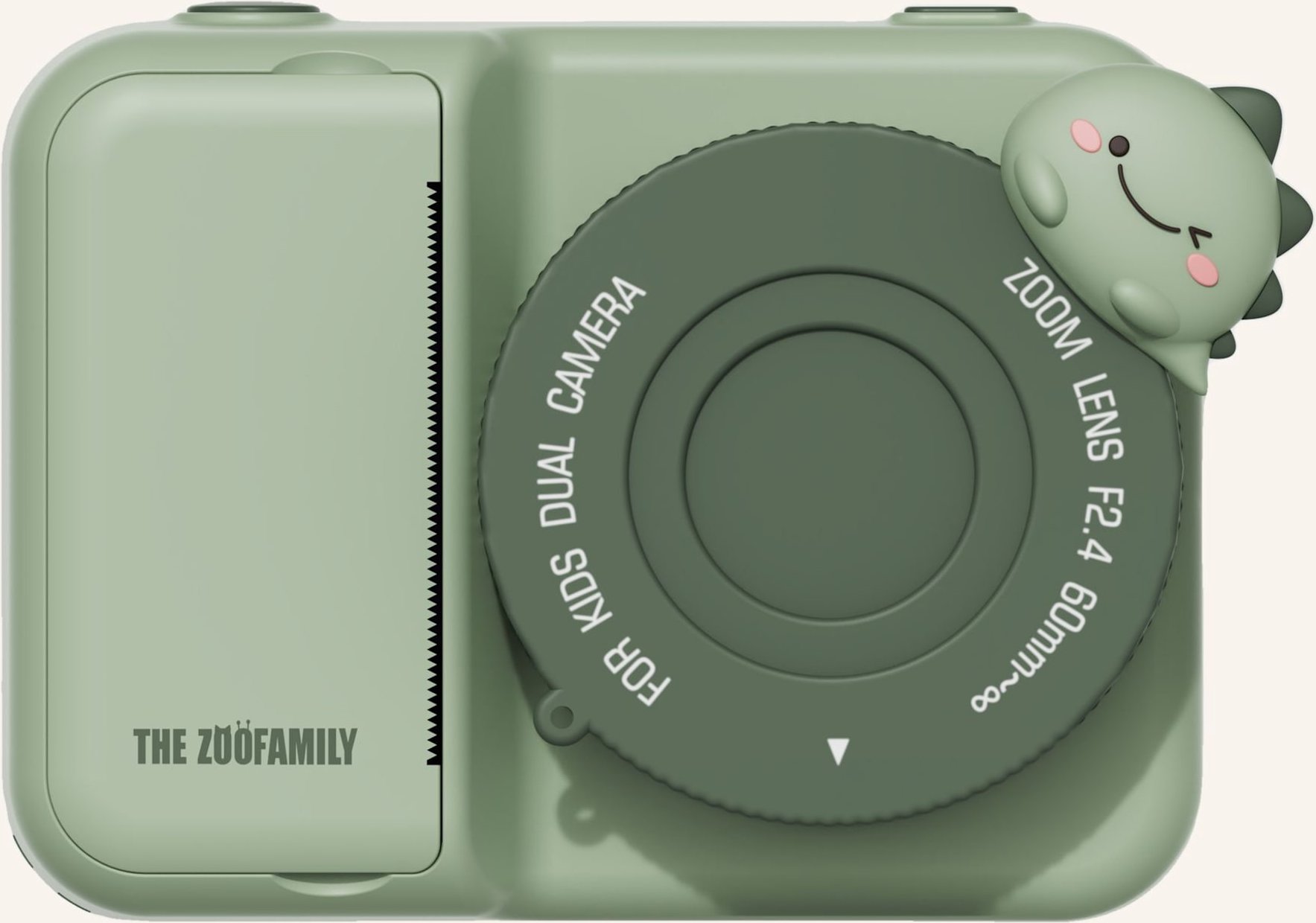 The Zoofamily Sofortbildkamera Zoo Print gruen