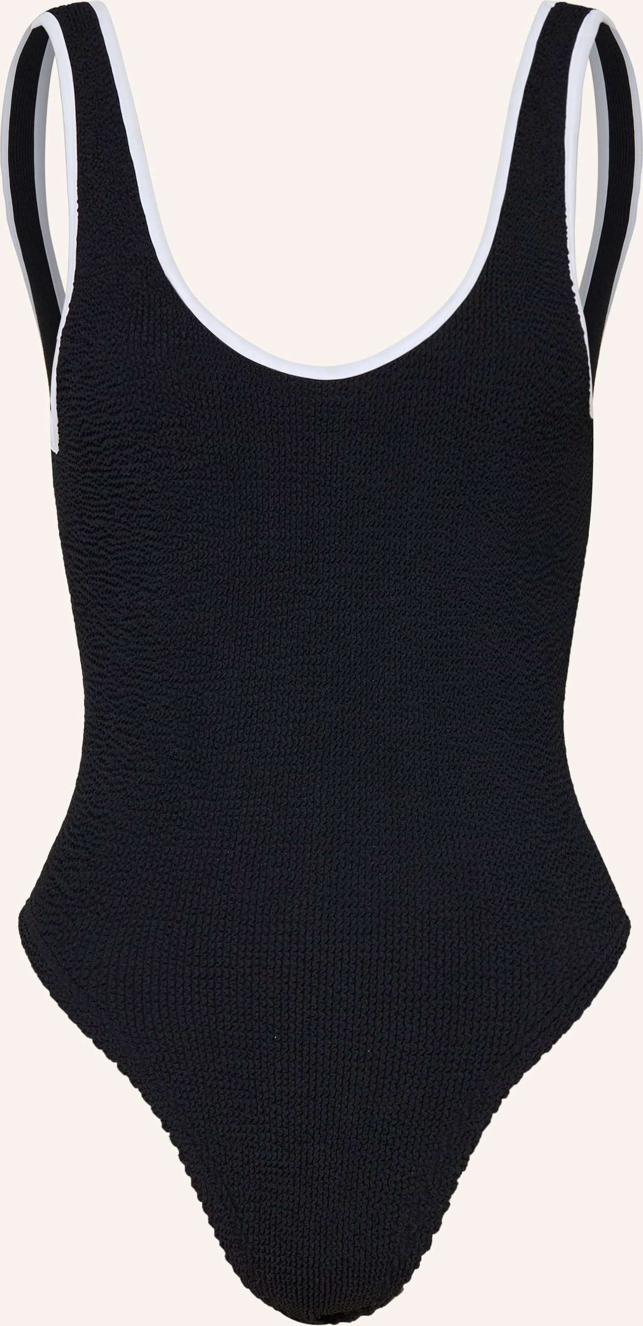 Hunza G Badeanzug Faye schwarz