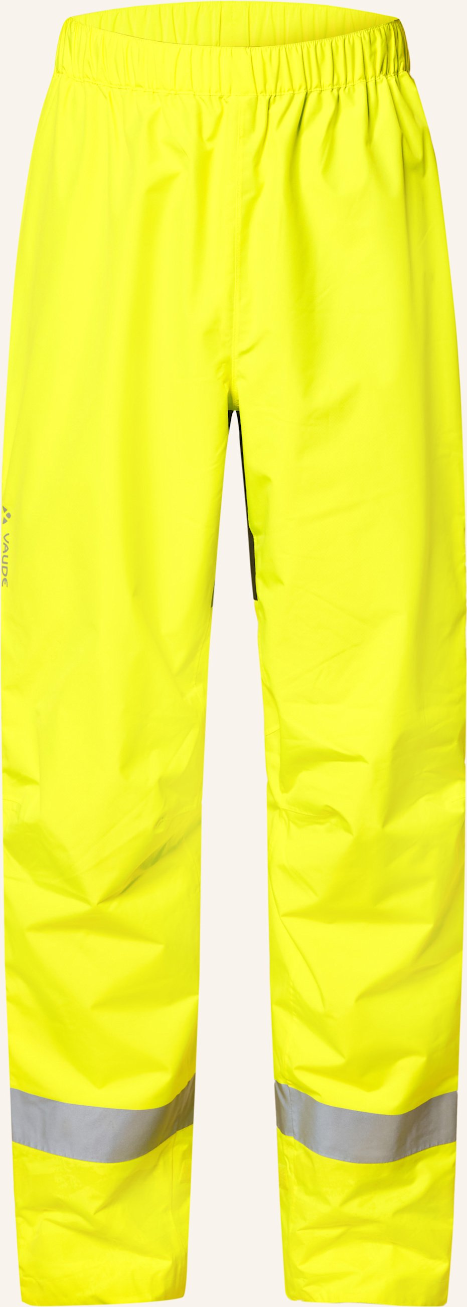 Vaude Softshell-Radhose Luminum Ohne Gepolsterten Einsatz gelb