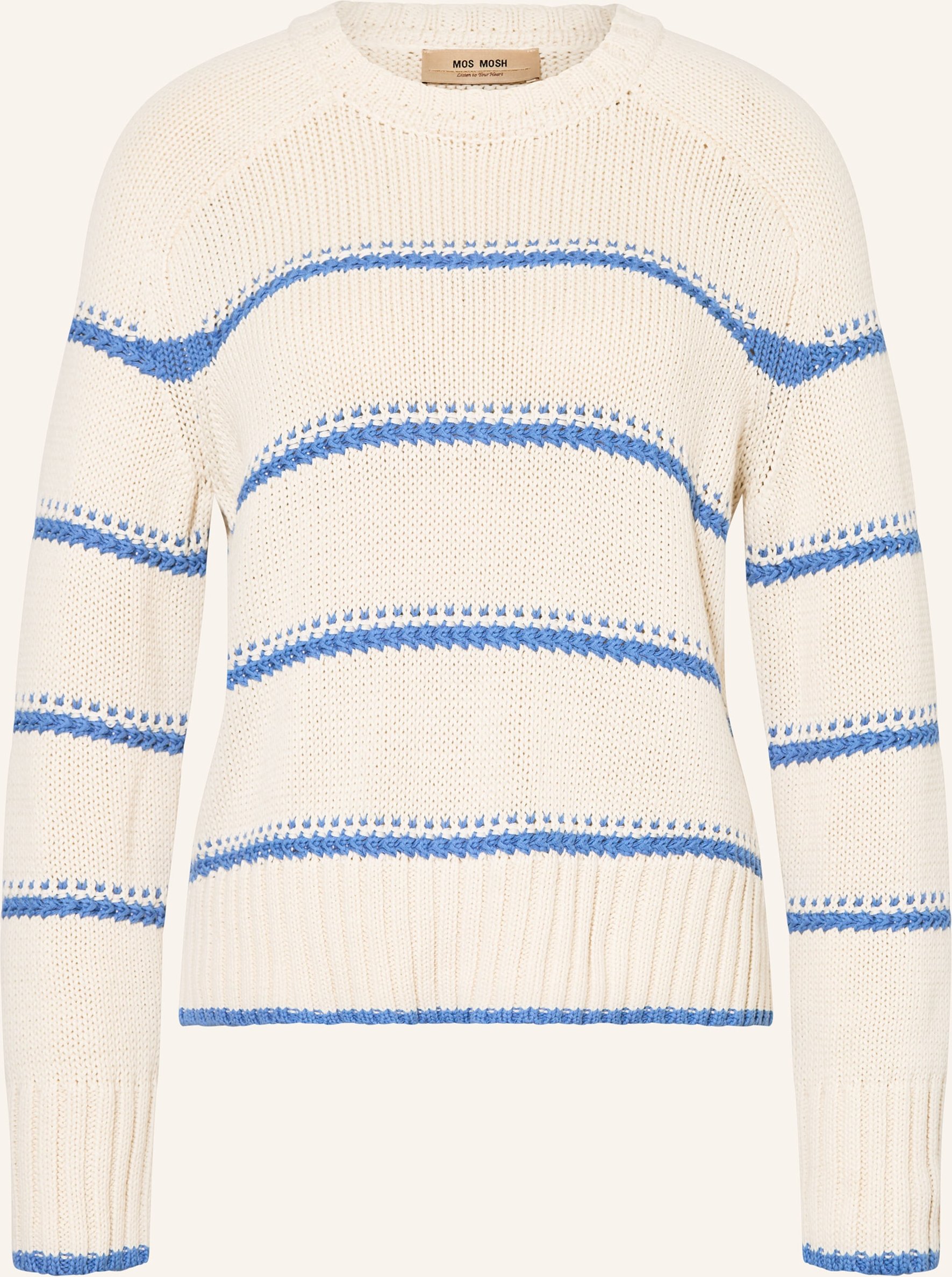 Mos Mosh Pullover Mmrola Bine blau