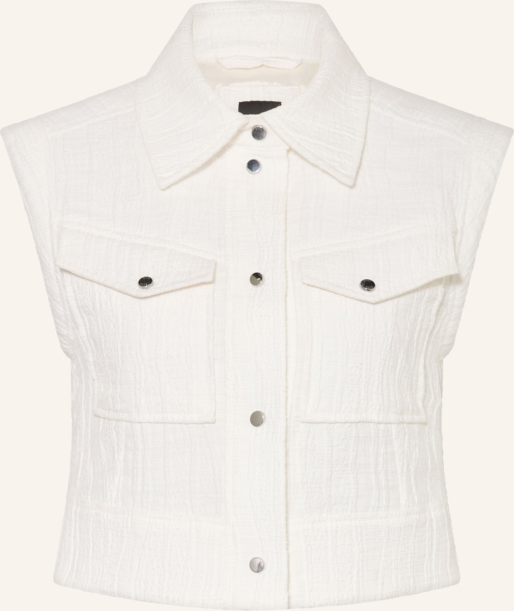 Boss Blazerweste Jortela weiss